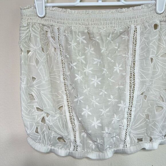 Ramy Brook Nicki Eyelet Strapless Top Small - Picture 3 of 10